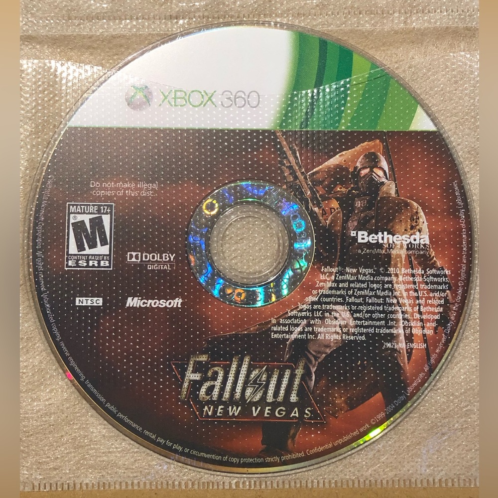Fallout: New Vegas for Xbox 360 - Disc Only